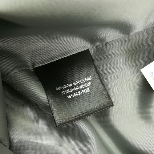 NWT Lafayette 148 New York Dress Pants Wool Mohair Silk Gray Sz 8 $268 - Picture 5 of 12