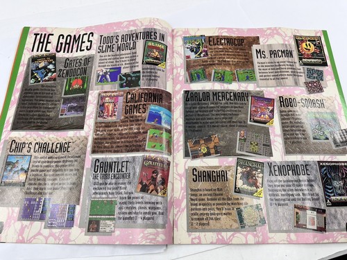 Revista de videojuegos ATARI LYNX Grey Matters Vol 3 1992-Batman Returns-Keaton-GC - Imagen 7 de 19