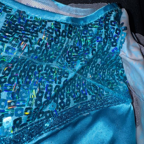 Vestido Build a Bear Workshop BABW Disney FROZEN Elsa ¡COMO ESTÁ! Problemas con copos de nieve - Imagen 8 de 11