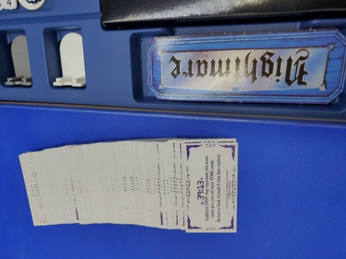 Nightmare The Video Board Game VHS 100% Complete Chieftain 1991 Great Condition - Picture 15 of 22