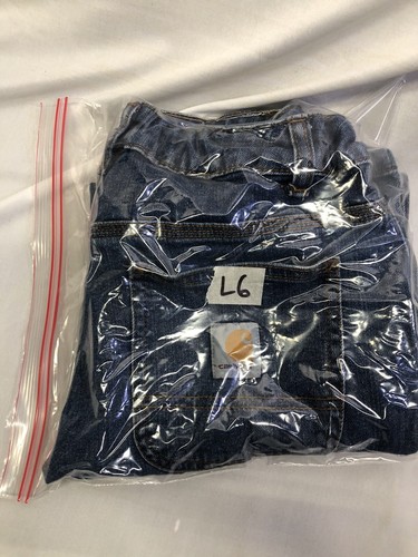 Carhartt Size 8) Blue Straight Fit 98% Cotton Kids Denim Jeans - Picture 10 of 10