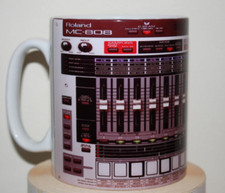 Roland MC-808 mug Sampling Groovebox mug Coffee mug cup studio Trance Techno DJ