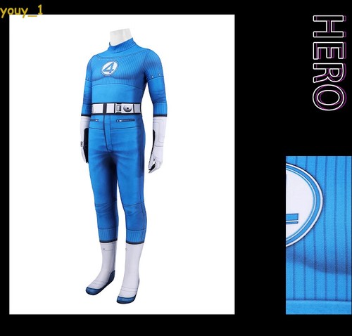 The Fantastic Four First Steps Mister Fantastic Cosplay Costume Jumpsuit - Picture 8 of 13