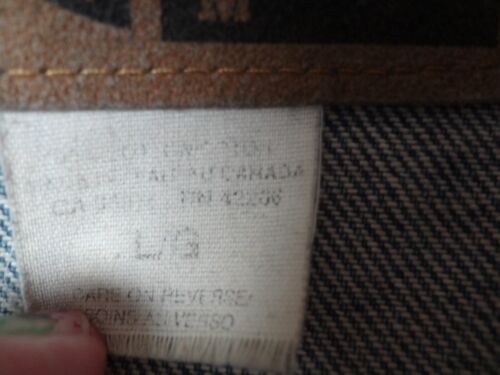 GIACCA DENIM INTERNAZIONALE VINTAGE BATTLE METAL TOPPE GRANDI (COLORATE) J132 - Foto 19 di 19