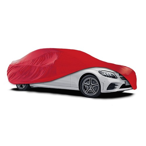 Large Red Indoor Car Cover Protector FOR PEUGEOT 508 2010-2016 - Picture 2 of 3