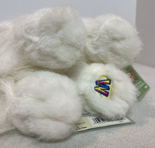 New Webkinz White Persian Cat Kitty Shaggy Tags Sealed Code HM110 Blue Eyes - Picture 4 of 8