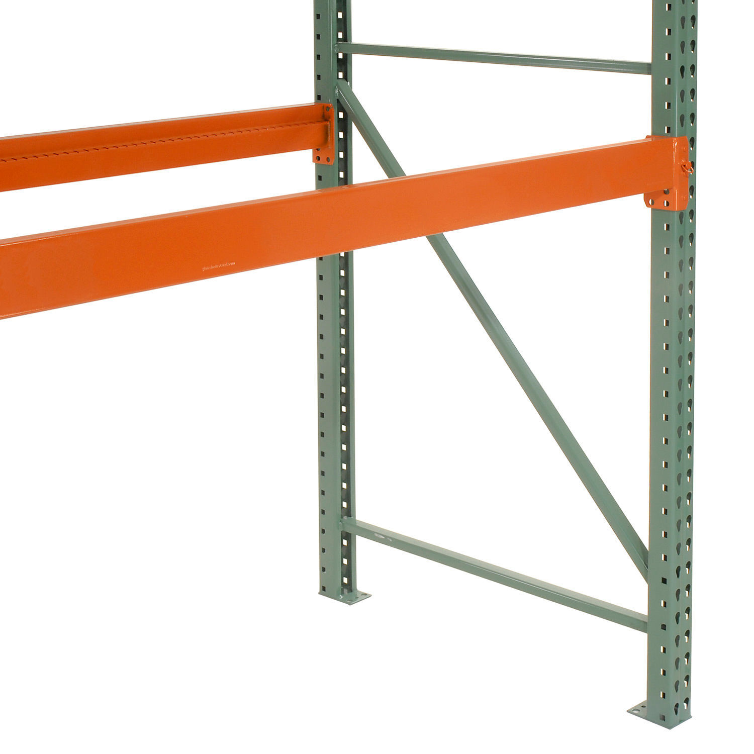 Global Industrial Teardrop Pallet Rack Starter 96"W X 42"D X 120"H eBay