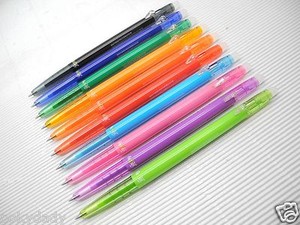 10 Colors Set Pilot Erasable Frixion Ball Slim 0 38mm Roller Ball Pen Japan Ebay