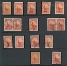 ARGENTINA - Scott 444, 497, etc & VARIETIES - Oil & Gas Industry - 1936 --c