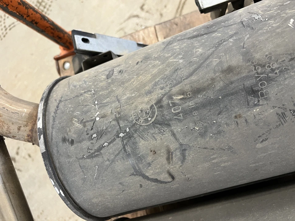 Silenciador BMW E39 M5 usado OEM 2000-2003 - Juego de 2 (izquierdo y derecho) Foto 4 de 4