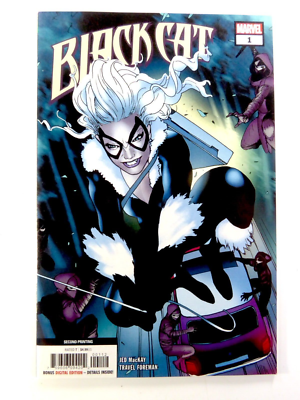 Marvel BLACK CAT (2019) #1 2nd Print Jed Mackay NM- (9.2) Ships
