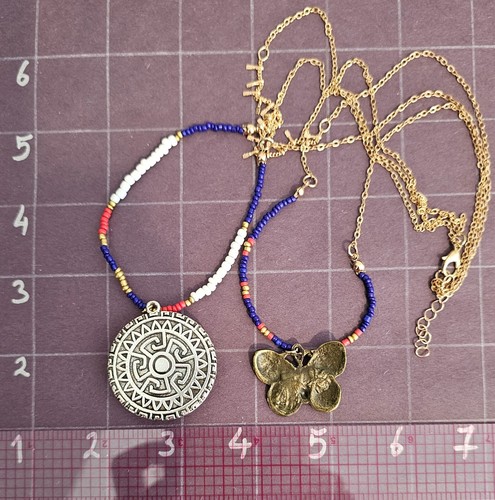Hecho a mano único declaración capas collar camafeo colgante joyería resina aleación - Imagen 38 de 95