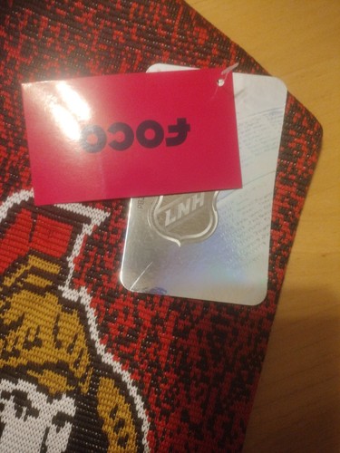 Ottawa Senators Big Logo PolyKnit Team Scarf 66" NHL , New w/Tags Foco - Picture 6 of 7