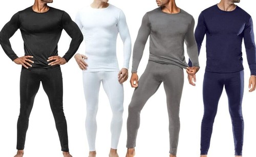 Body Glove 2-Pc Mens Thermal Underwear Set Warm Fleece Lined Shirt Long Johns M - Picture 3 of 12