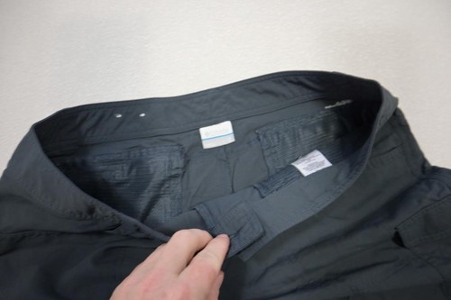 Columbia Omni-Wick Trekking Shorts Athletic Gray Hiking Camping Womens Sz 14 - Picture 4 of 8