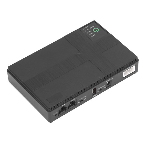 Mini UPS Battery Backup 10400mAh Power Supply Output 5V 9V 12V POE 15V POE 24V♡ - Picture 23 of 30