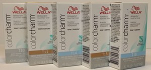 Wella Color Charm Permanent Hair Toner T10 T11 T14