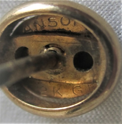 Anson 12K G.F. Krawattenheft mit Stein - Bild 3 von 5