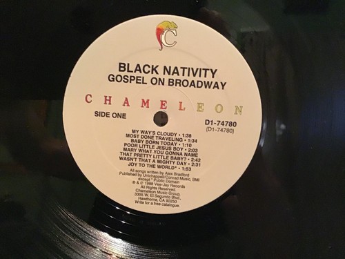 BLACK NATIVITY* GOSPEL ON BROADWAY *VEEJAY LABEL 74780 LP - Picture 7 of 7