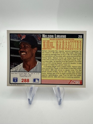 1991 Score Baseball Cards 250-499 +Rookies -You Pick - Picture 102 of 524