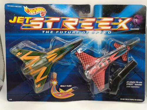 1991 Hot Wheels JET Streex Machines: The Future of Speed 2 Pack