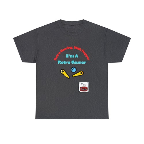 I'm A Retro Gamer Unisex Heavy Cotton Tee - Picture 17 of 36