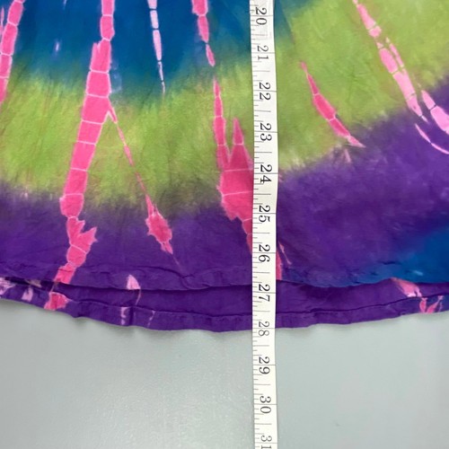Maxirock mit weicher Umrandung bunt Batik - Bild 9 von 9