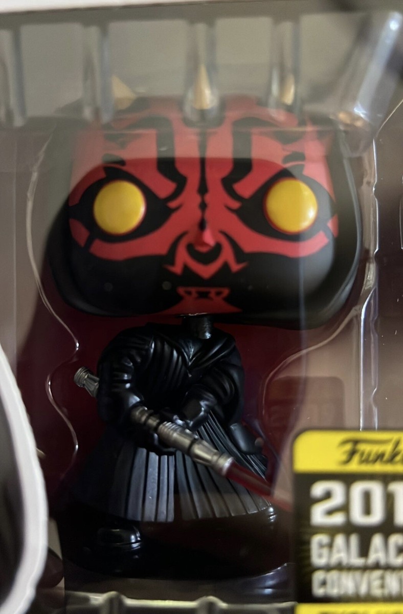 【Exclusive】Funko 299 Darth Maul Funko Pop! Star Wars Darth Maul Galactic Convention