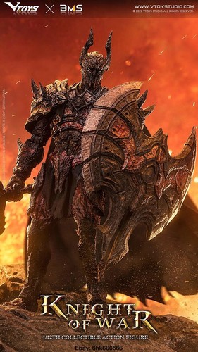 New In Stock VTOYS X BMS VSD005 1/12 Knight Of War 6" Collectible Male Figure - Picture 1 of 13