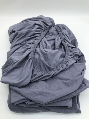 CelinaTex Relax Spannbettlaken 180x200-200x220 cm Platin Grau Jersey Baumwolle - Bild 3 von 5