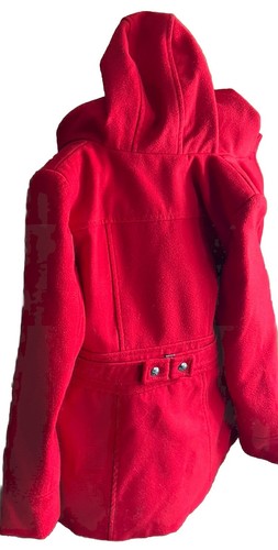 Jessica Simpson Youth Big Girls Red Jacket Full Zip Lined Size Large (14) - Picture 2 of 17