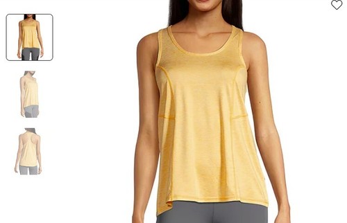 xersion everair womens u neck sleeveless tank top