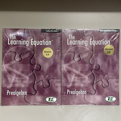 The Learning Equation Prealgebra by Interactive Why Staff, Student & Instructor