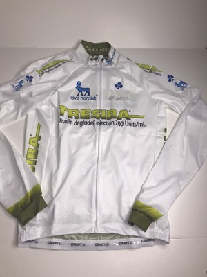 New 2017 Men/'s Craft Team Novo Nordisk Tresiba EBC Winter Cycling Jacket S