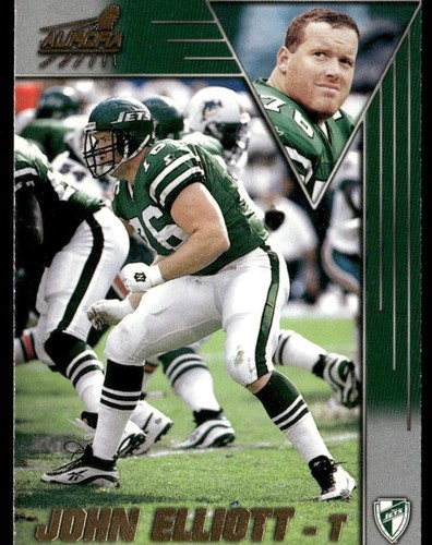 John Elliott 1998 Pacific Aurora #121 New York Jets Michigan - Bild 1 von 2