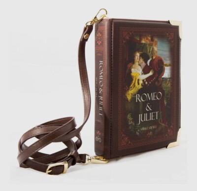 Gut gelesen Romeo und Julia Buch Umhängetasche Schulter Handtasche Staubbeutel klein vegan