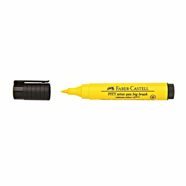 Faber-castell pitt big brush pen cadmium Yellow (4005401676072)