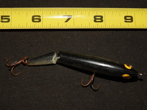 Rebel Minnow Floater Jointed 3 1/2" Vintage Crankbait Fishing Lure - Picture 3 of 5