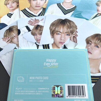 BTS Japan 4th Muster Happy Ever After Mini Photocards V Taehyung