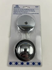 db Dearborn K27 Uni-Lift Bath Drain Conversion Kit Brass Chrome