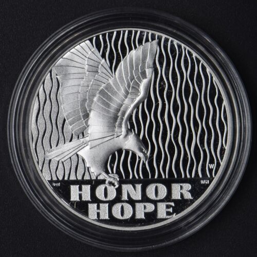2011-W Proof September 11 Always Remember Medal Silver -COINGIANTS - - Picture 2 of 2