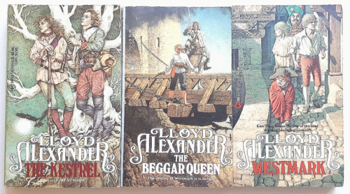 Westmark Trilogy Lloyd Alexander Complete Lot 3 PB Westmark Kestrel Beggar Queen