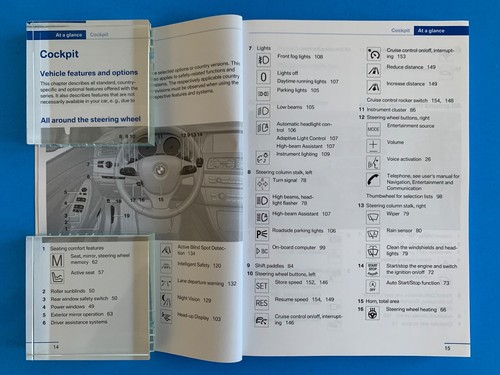 2016 BMW (F10) 5-Series Sedan 528i 535i 550i 535d xDrive Owners Manual Books Set - Picture 5 of 8