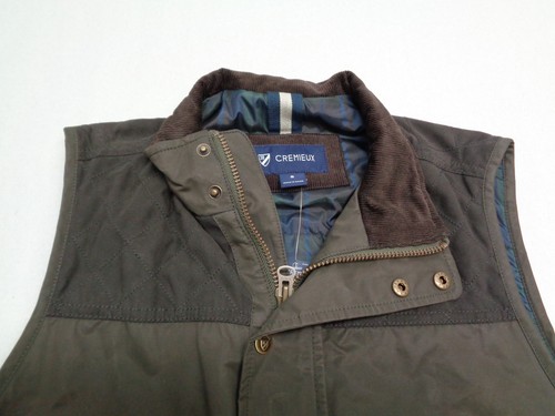 Cremieux Size Small F55CX47 Military Olive Vest New Mens Jacket Winter Coat - Picture 3 of 12