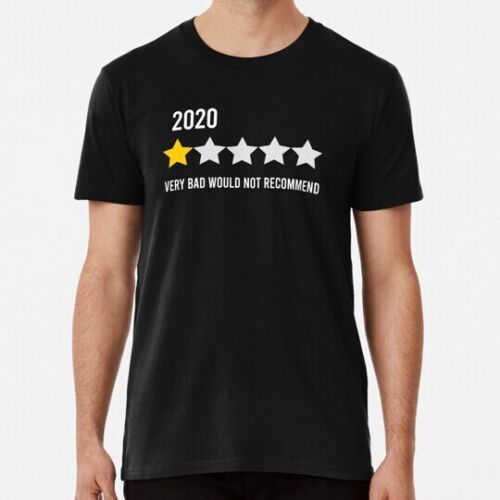 Camiseta One Star Very Bad Would Not Recomendar 2020 S a 5XL Hecha en Estados Unidos - Imagen 1 de 2