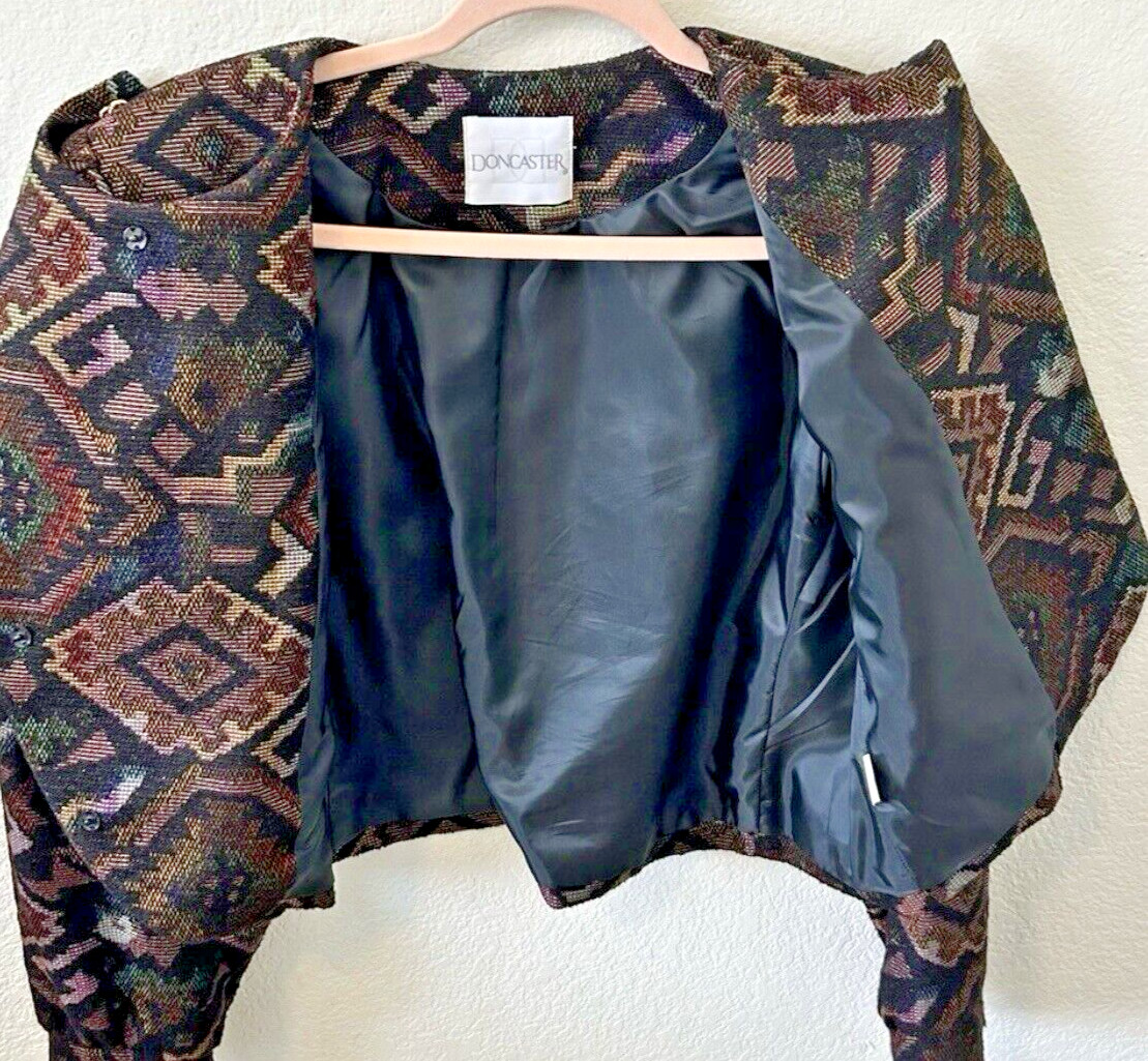 Doncaster Asymmetrical Button Down Southwestern D… - image 6