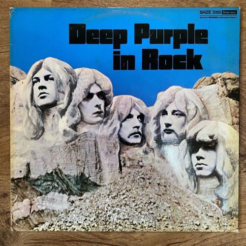 DEEP PURPLE In Rock 1970 German Import LP Harvest SHZE 288 Germany - Picture 5 of 5