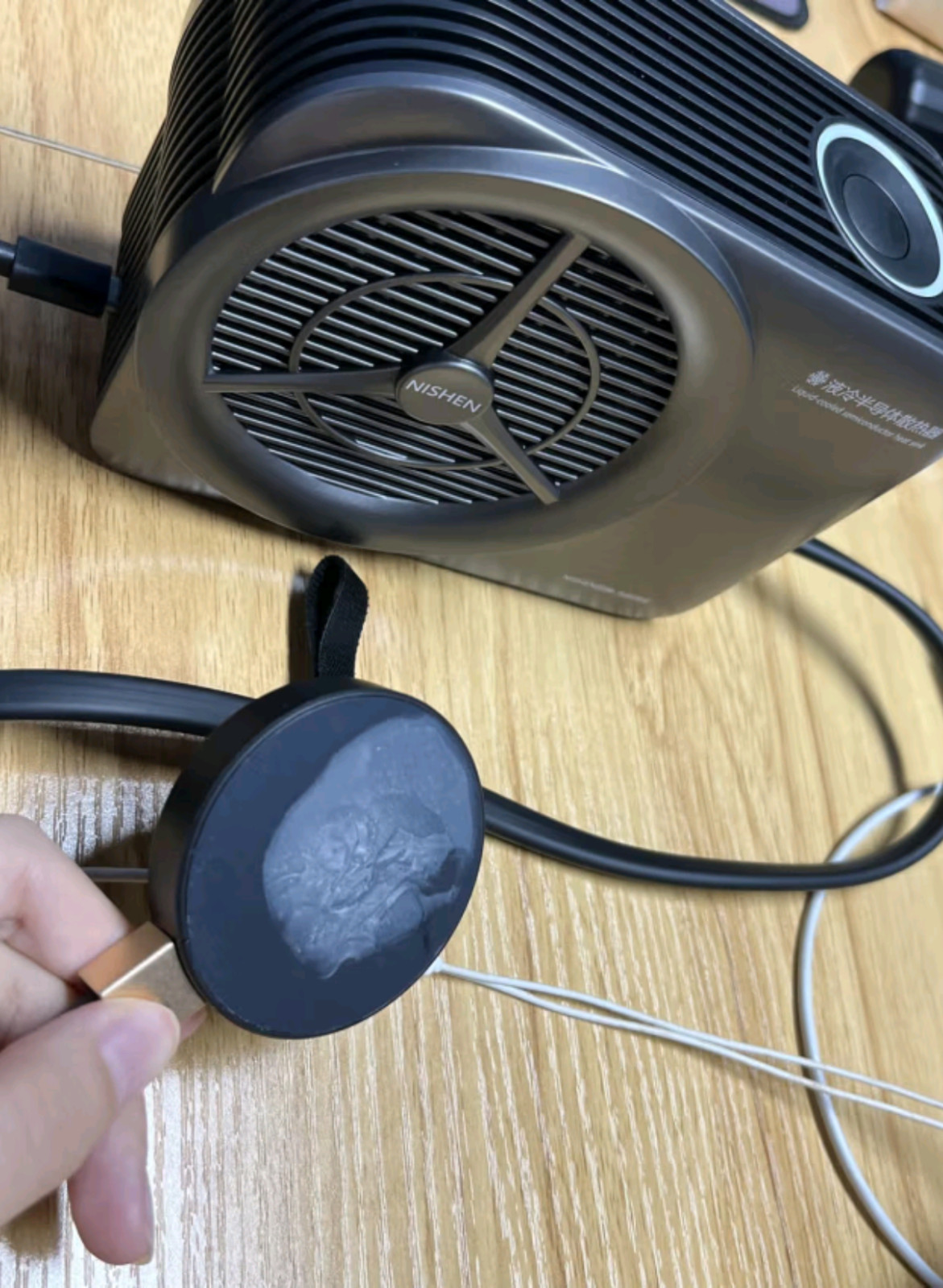 Phone Cooler for Gaming, 48w Magnetic Cell Phone Cooler with Fast Liquid Cooling