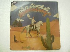 Glen Campbell Rhinestone Cowboy  Rare LP Record Vinyl 1975 India Indian Ex