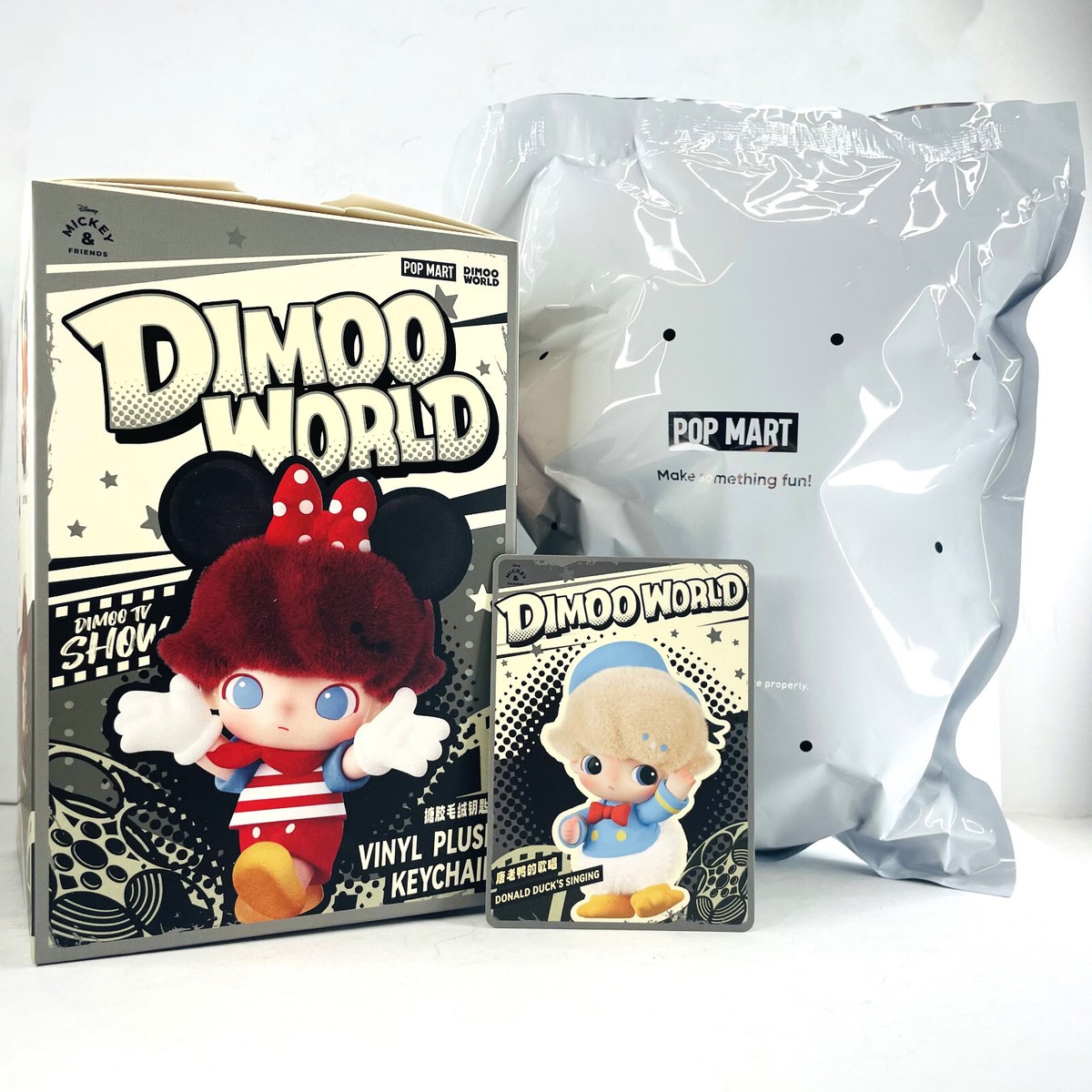 POP MART Dimoo World x Disney Series Blind Box Vinyl Plush